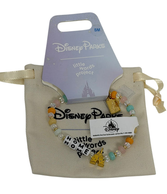Disney Little Words Project Bracelet-Home Castle