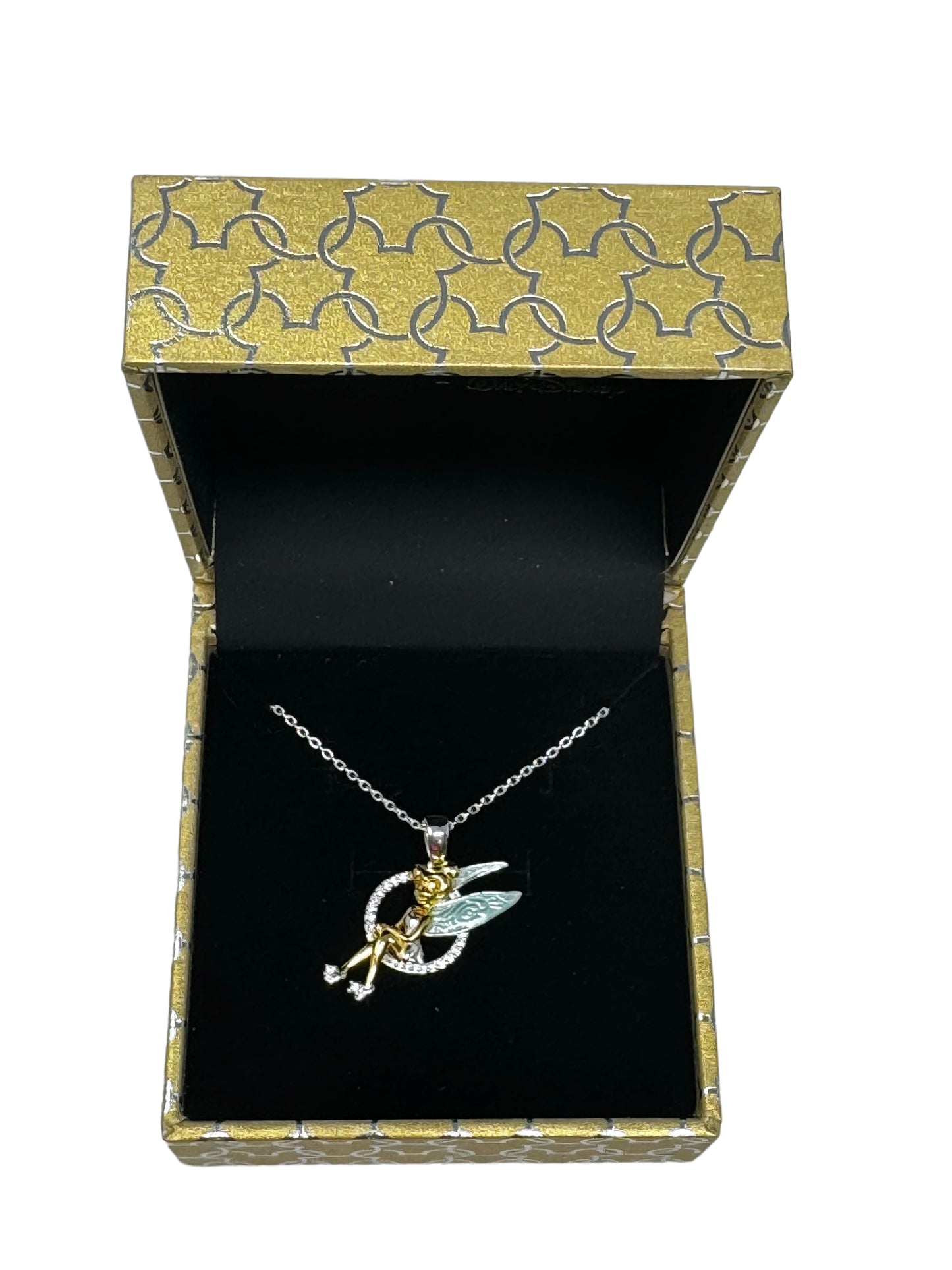 Disney Peter Pan Tinker Bell Rebecca Hook Necklace