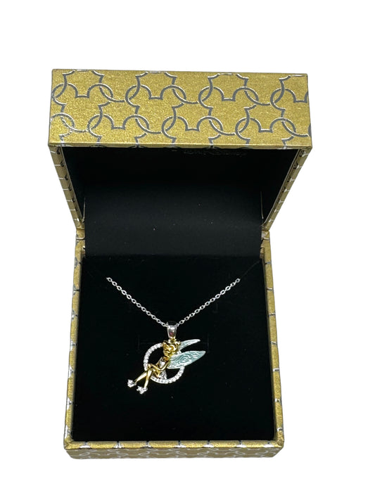 Disney Peter Pan Tinker Bell Rebecca Hook Necklace