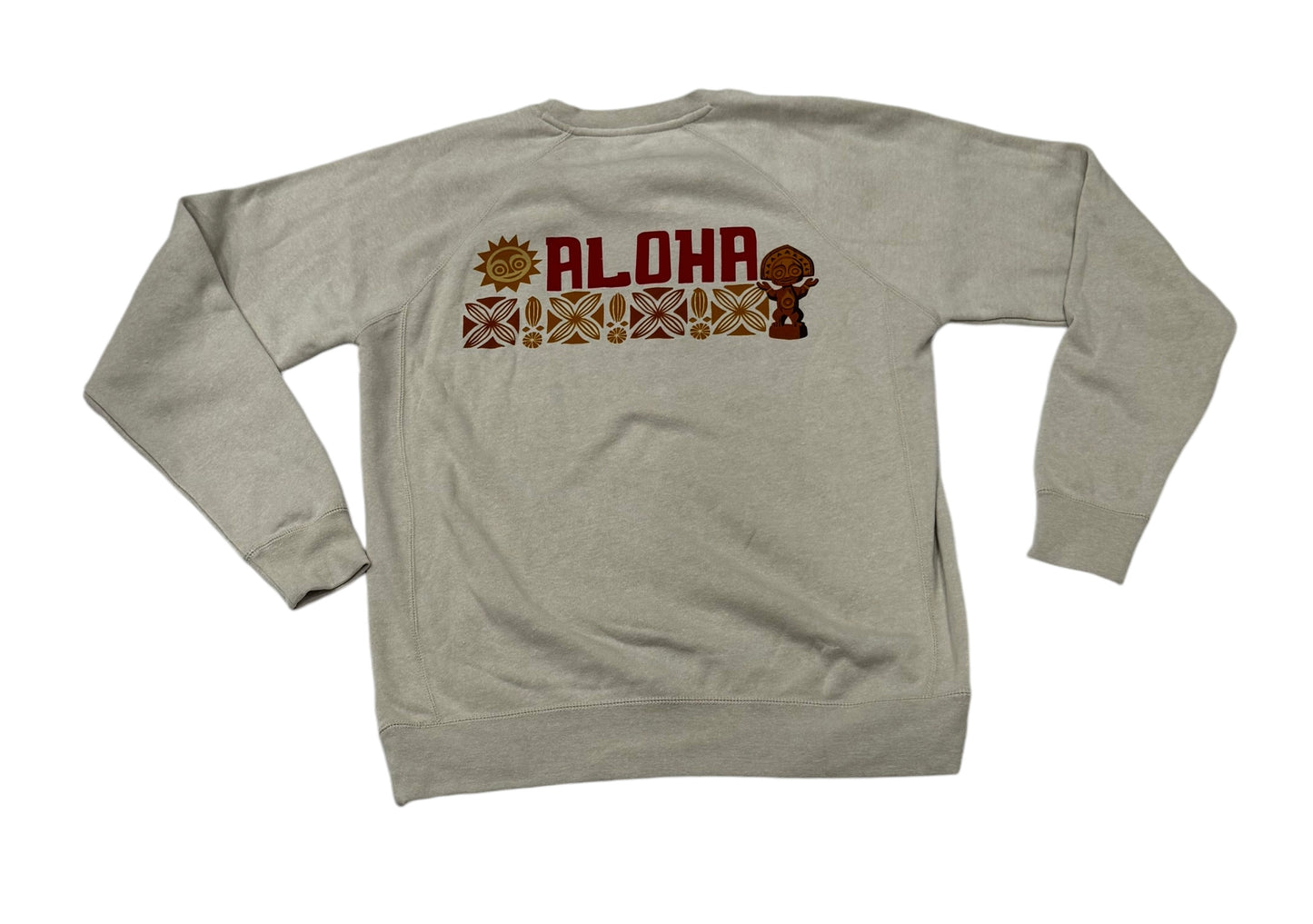 Disney Polynesian Village Resort Aloha Tiki Pullover Sweatshirt