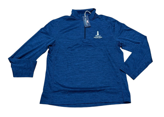 Disney Old Key West Vineyard Vines Zip Pullover-Lighthouse Blue