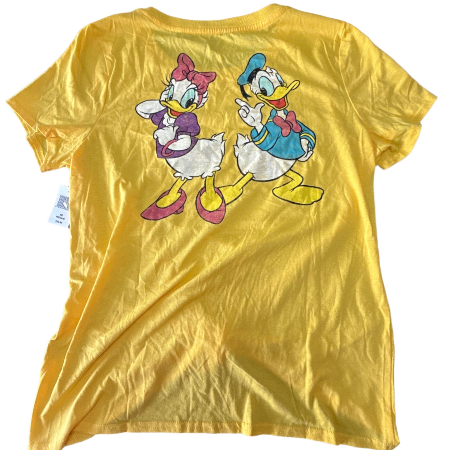 Disney Daisy and Donald Duck Knotted Shirt - Medium