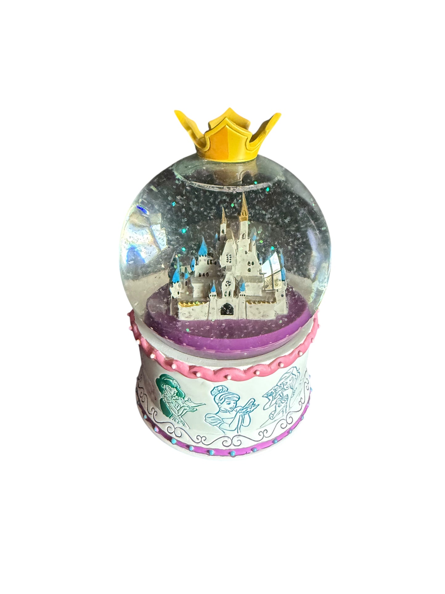 Disney Parks Princess Glitter Water Snow Globe