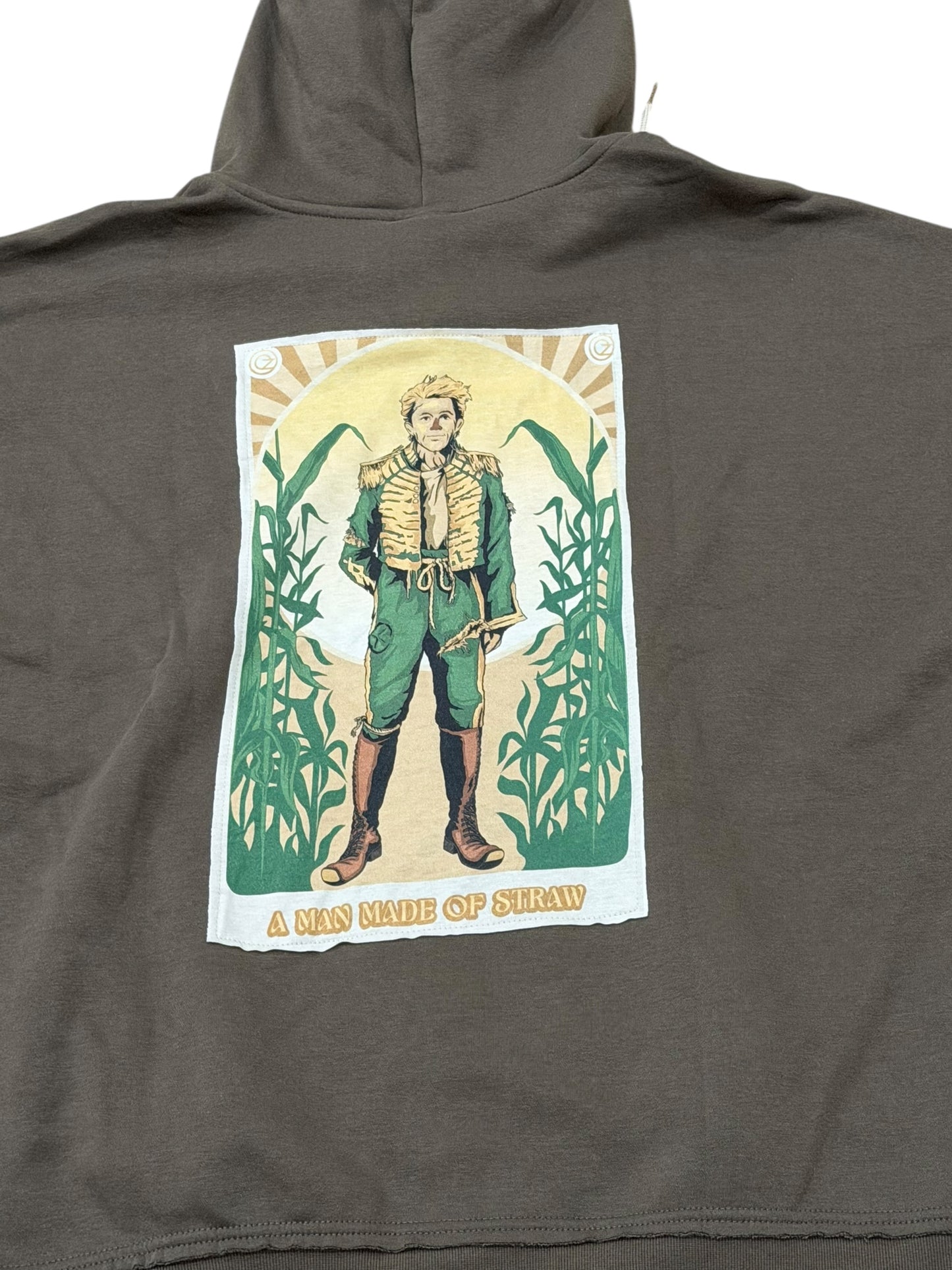 Universal Studios Wicked Fiyero Scarecrow Zip Hoodie-Yellow Brick Road