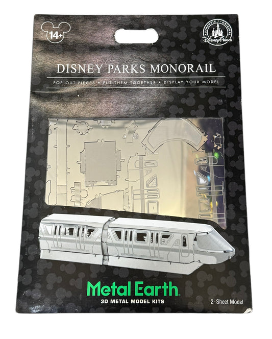 Disney Parks Monorail Metal Earth 3D Model Kit