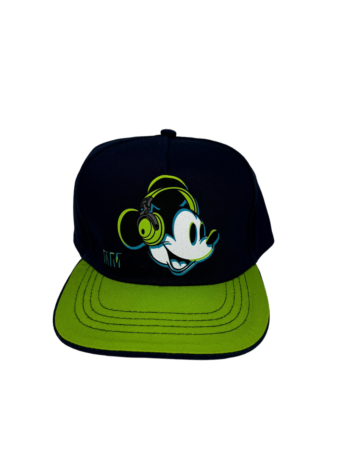 Disney MM Mickey Neon Snap Baseball Cap Hat