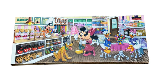 Disney Fine Art Trip to the Candy Store Wrapped Canvas