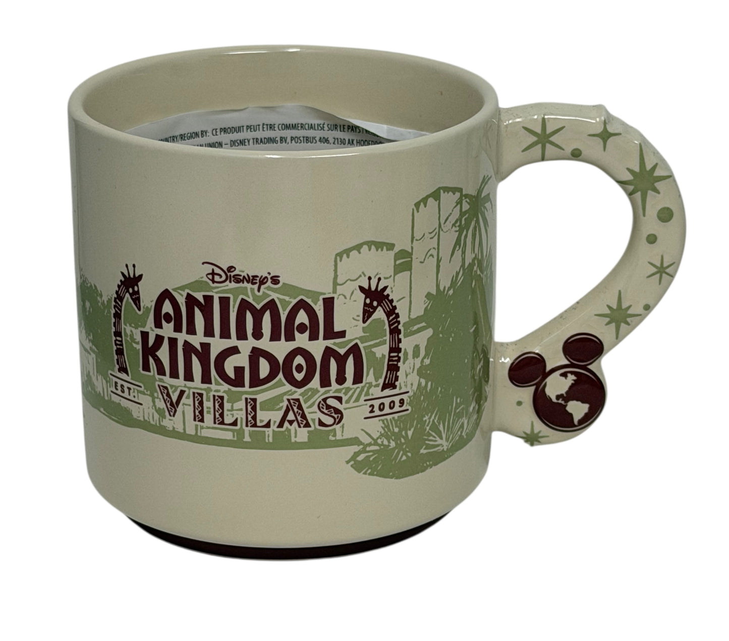 Disney Vacation Club Member DVC Animal Kingdom Villas Mug-Stackable
