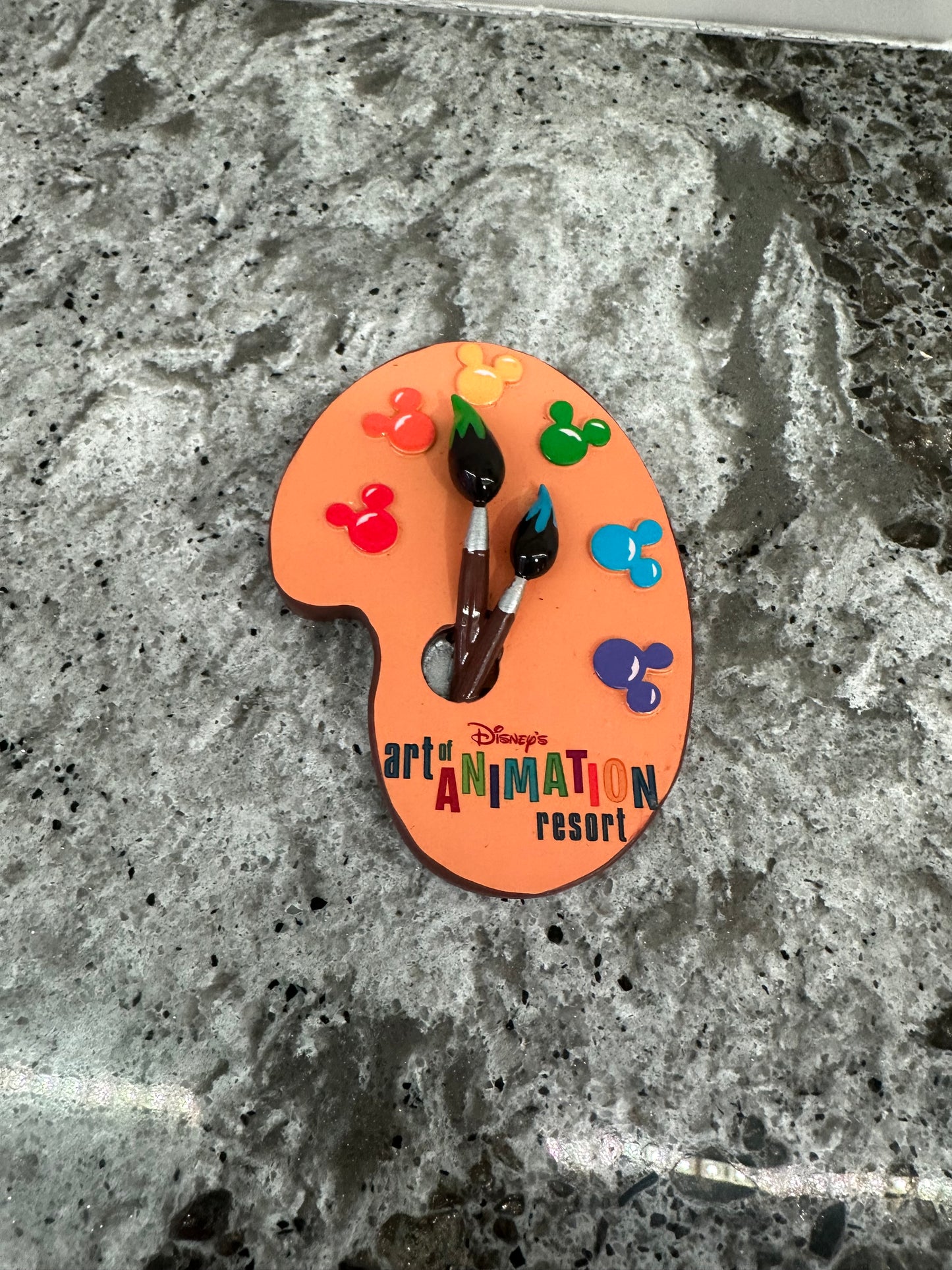 Disney Art of Animation Resort Mickey Paint Pallet Magnet