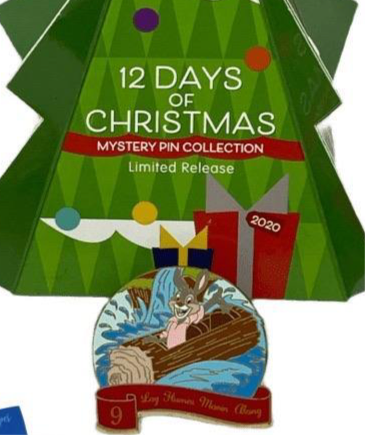 Disney 12 Days of Christmas 2020 Splash Mountain Brer Rabbit Pin