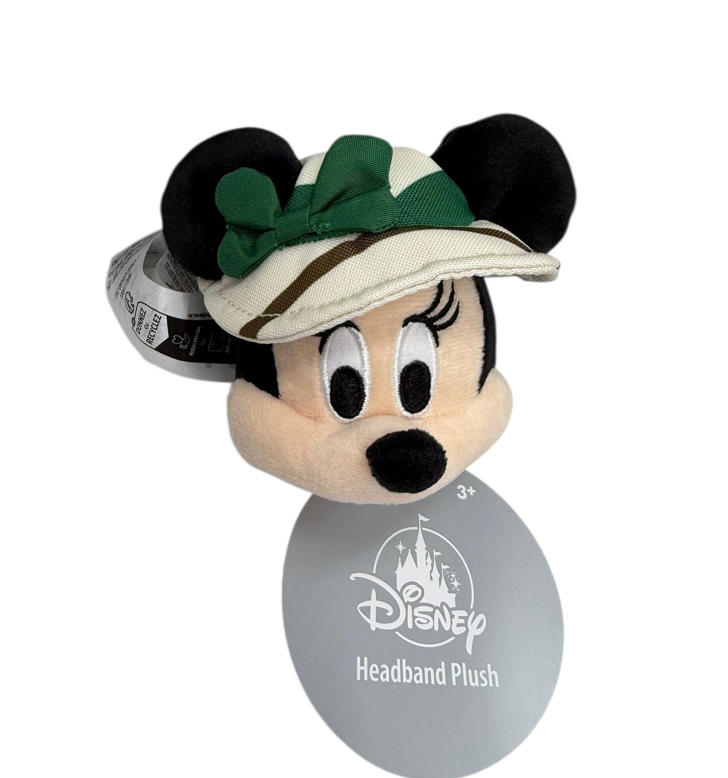 Disney Animal Kingdom Ears Headband Plush-Minnie