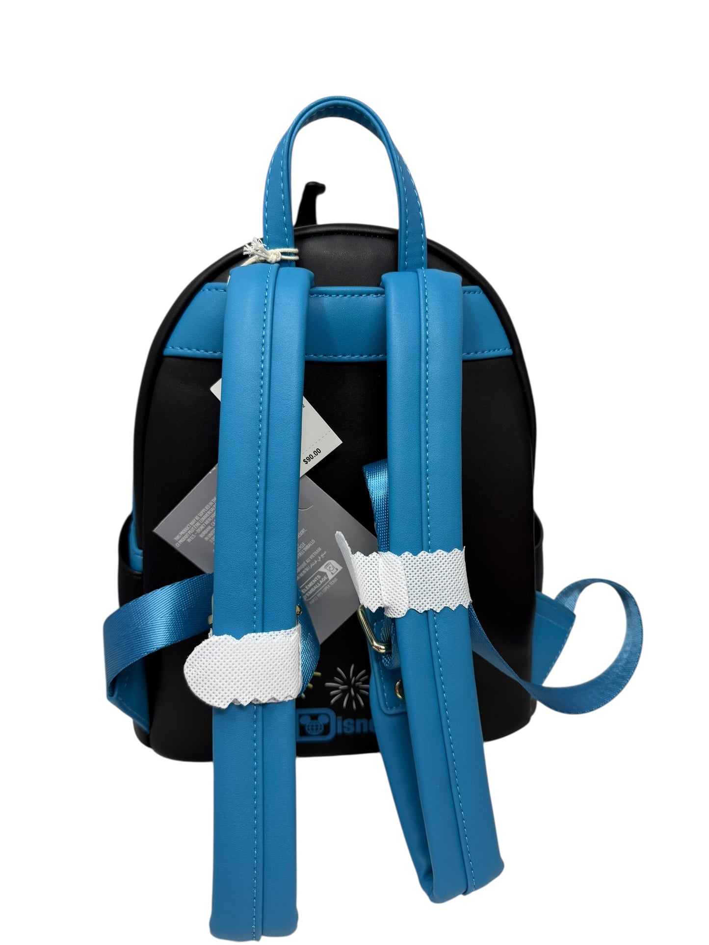 Walt Disney World Castle Fireworks Loungefly Backpack Light Up