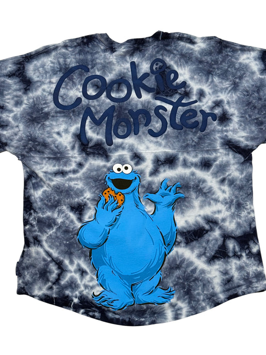 Sesame Street Cookie Monster Spirit Jersey Tie Dye