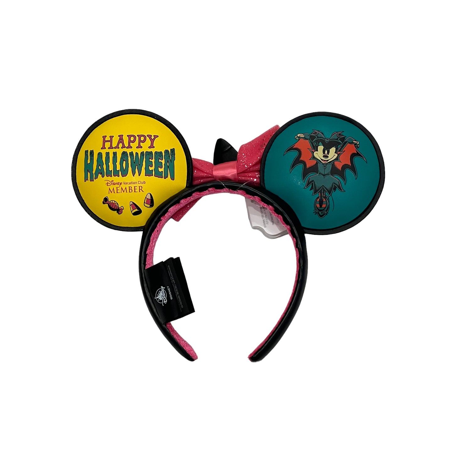 Disney Vacation Club Member Happy Halloween Minnie Castle Ear Headband