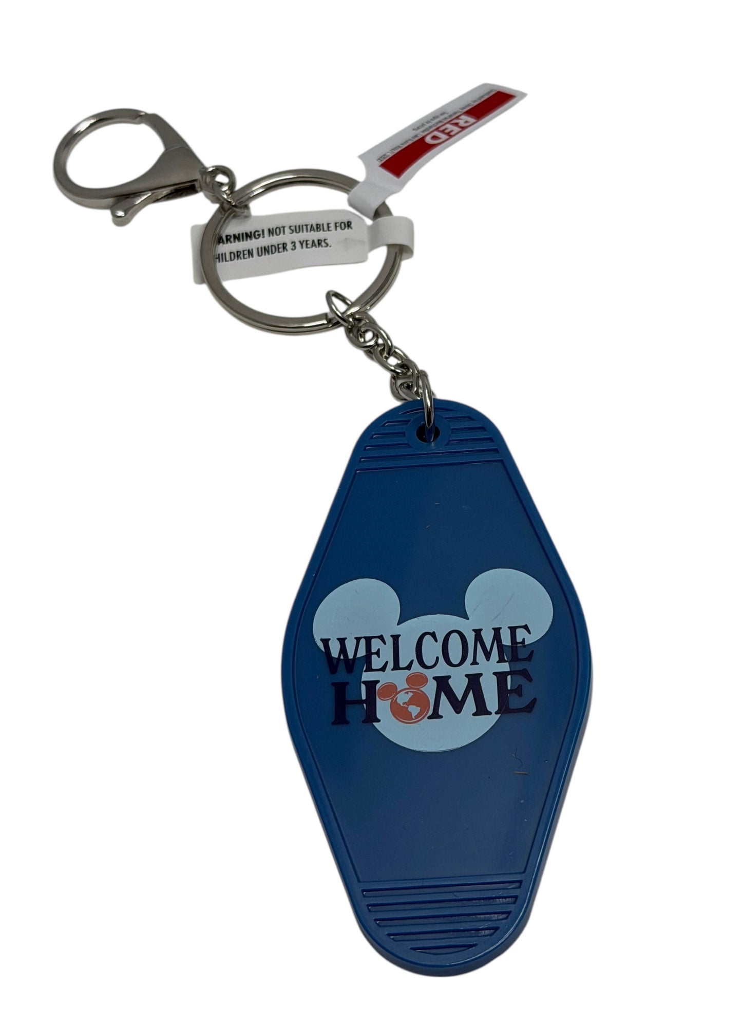 Disney Vacation Club Member Mickey Welcome Home Keychain DVC
