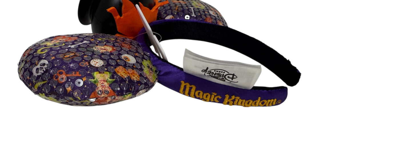 Disney Hocus Pocus Villains Soectacular Ears Headband-Rare
