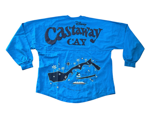Disney Cruise Line DCL-Mickey Castaway Cay Spirit Jersey Blue