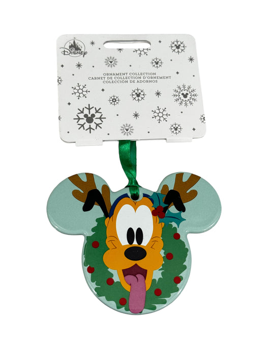 Disney Pluto Mickey Head Ornament