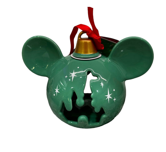 Disney Parks Mickey Ornament Castle Votive Candle Holder