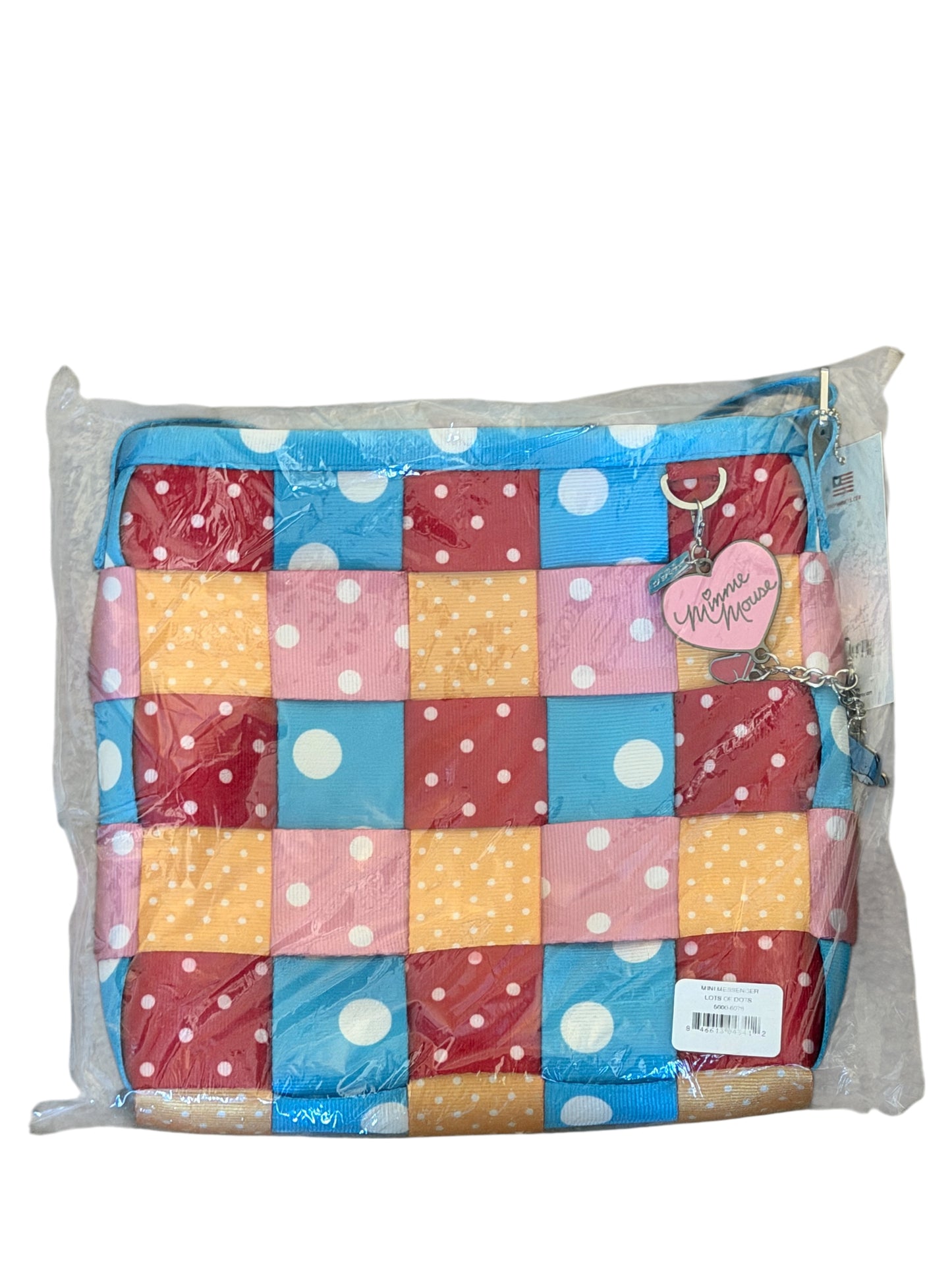 Disney Harveys Minnie Lots of Dots Mini Messenger Crossbody Purse