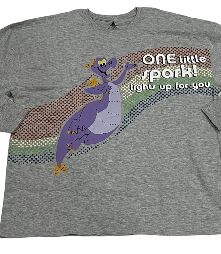 Disney Epcot Figment “One Little Spark!” Long Sleeve Shirt