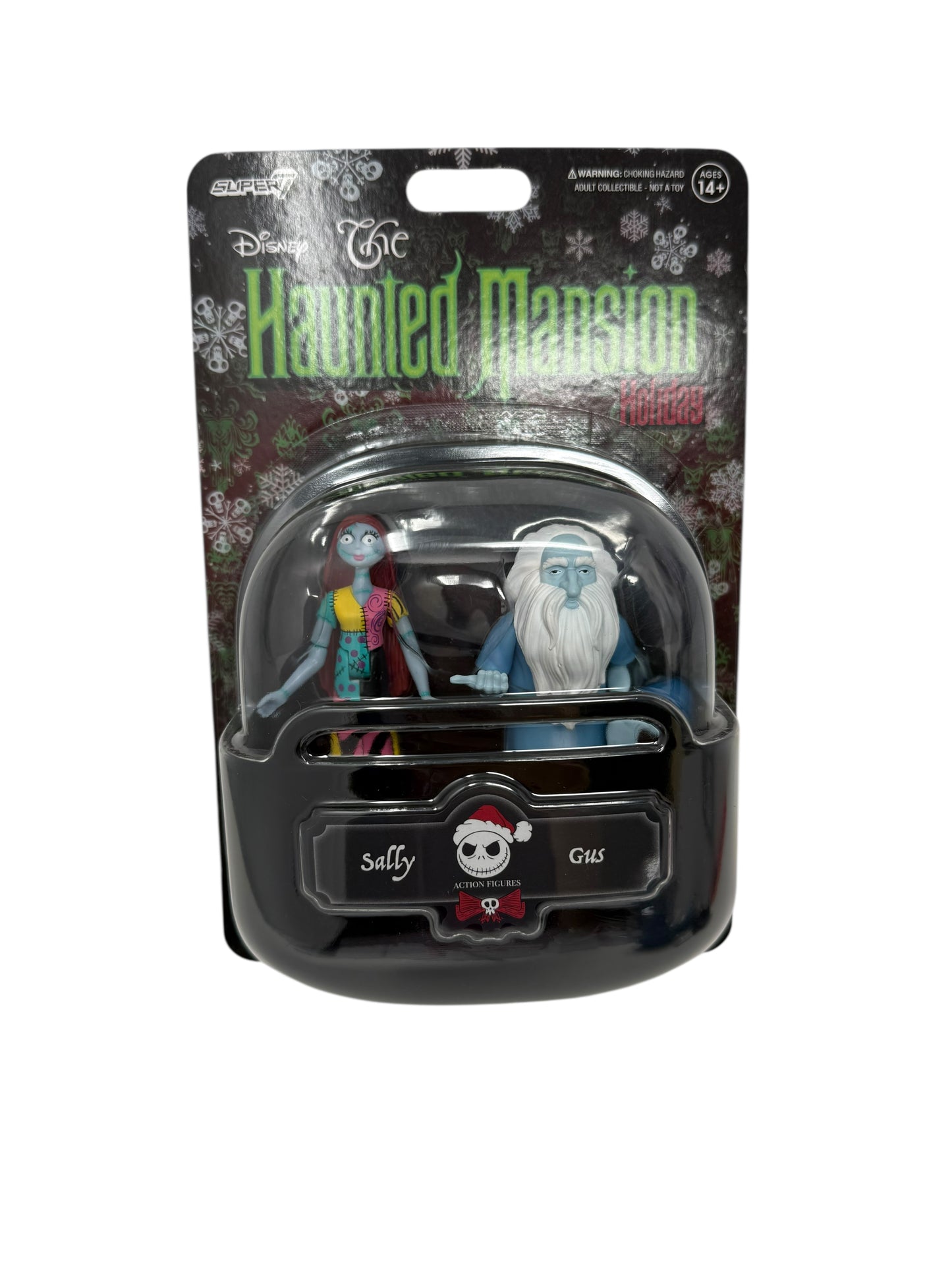 Disney Haunted Mansion Holiday Sally Gus Doom Buggy Figurine Nightmare Before Christmas