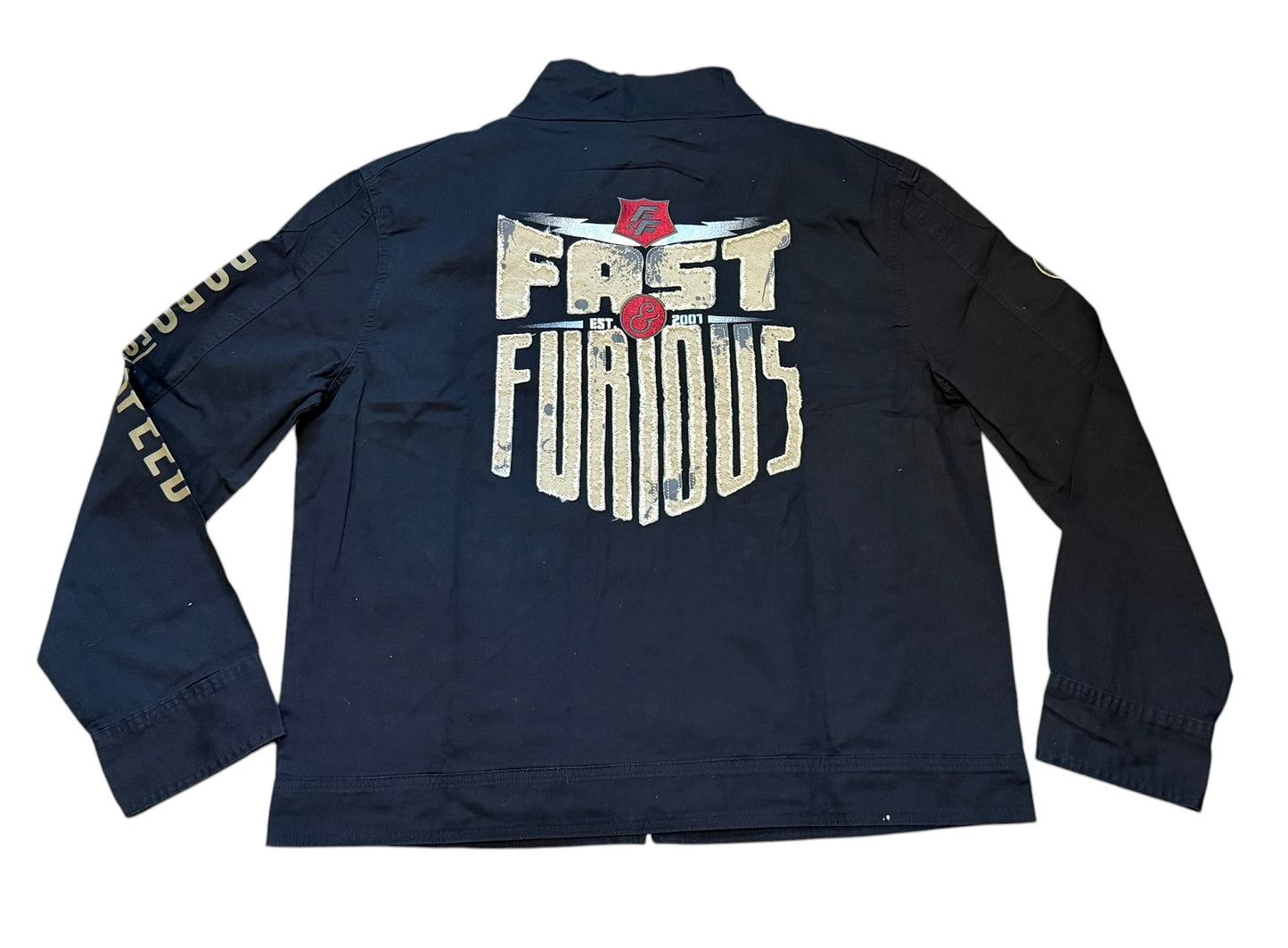 Universal Studios Fast & Furious Zip Jacket XL