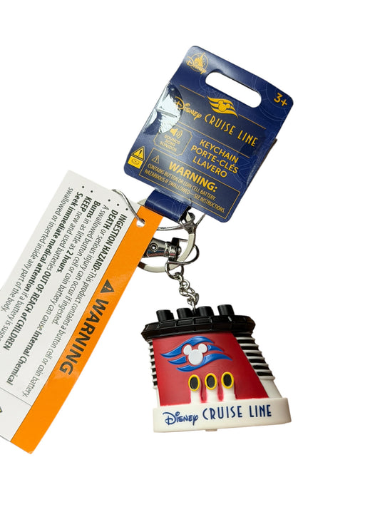Disney Cruise Line Keychain Clip-Mickey Funnel