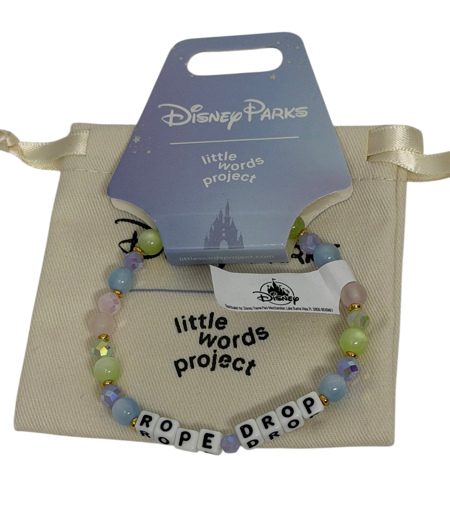 Disney Little Words Project Bracelet-Rope Drop