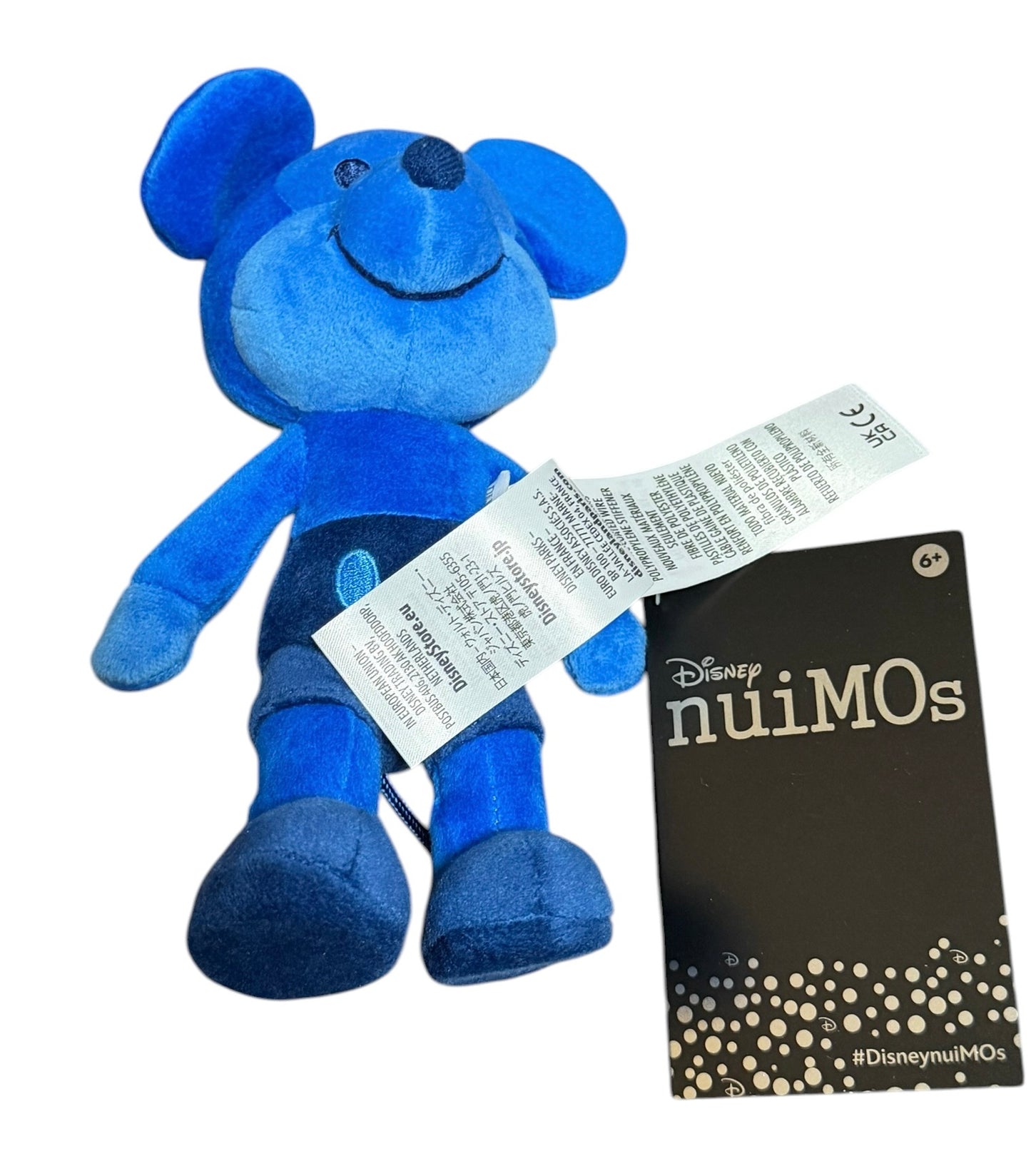 Disney Parks Color Block Nuimos Plush-Blue