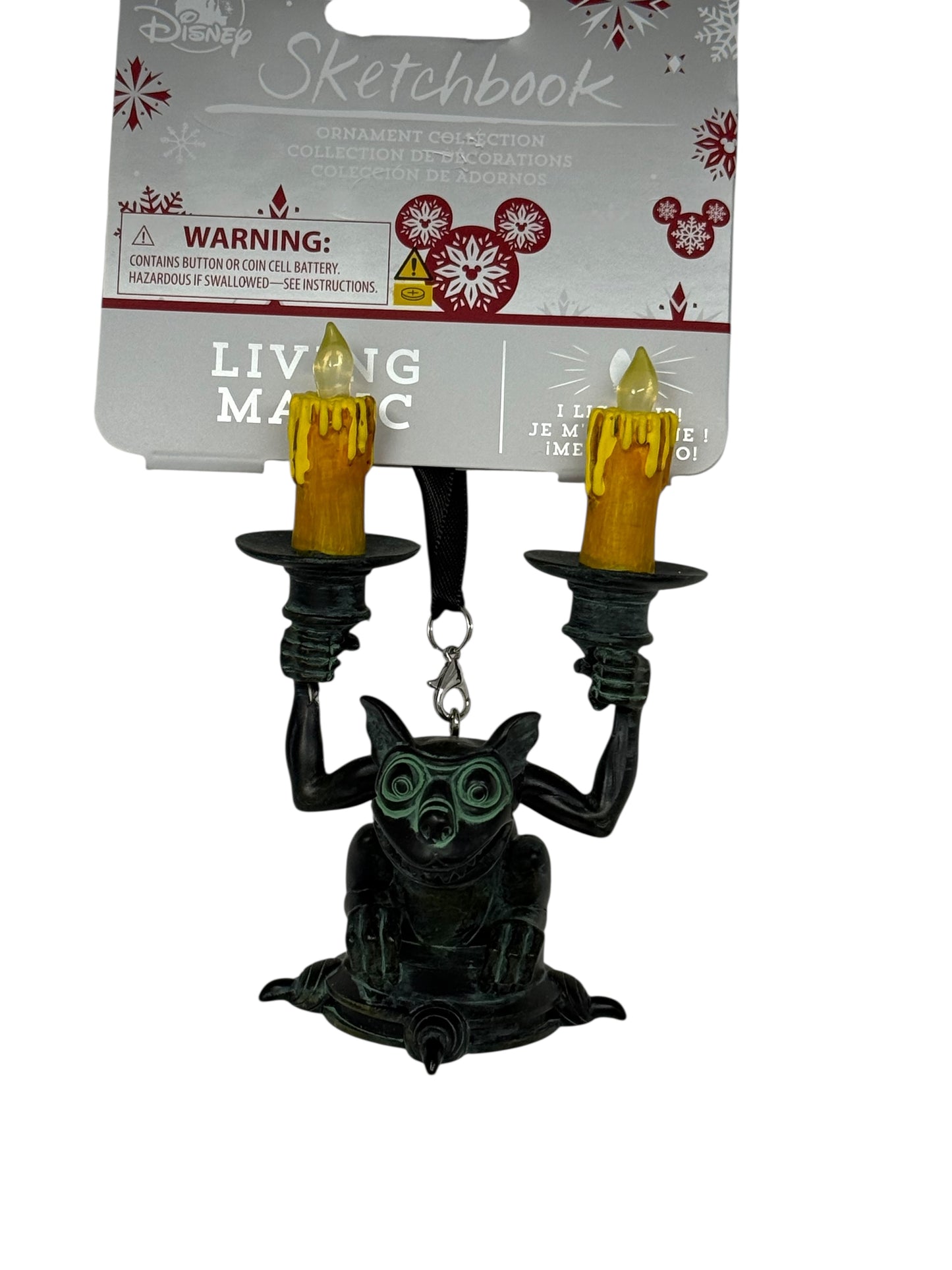 Disney Haunted Mansion Ornament-Gargoyle Light-Up