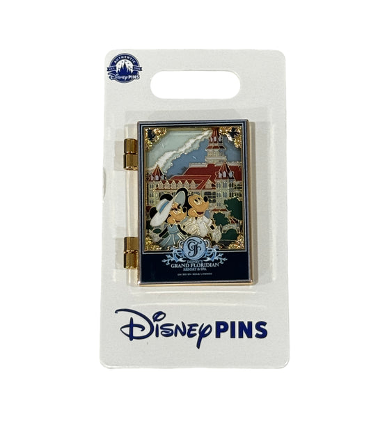 Disney Grand Floridian Mickey Minnie Window Pin-2024