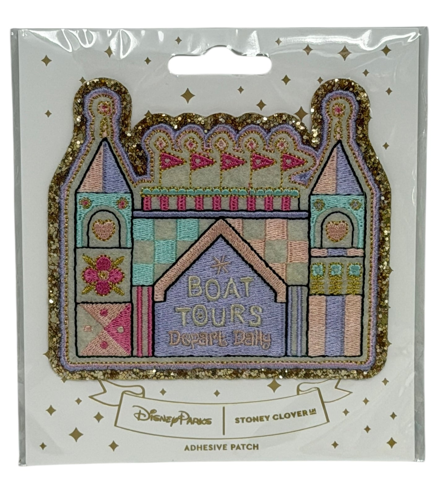 Disney Parks Stoney Clover Patch-It’s a Small World Boat Tours