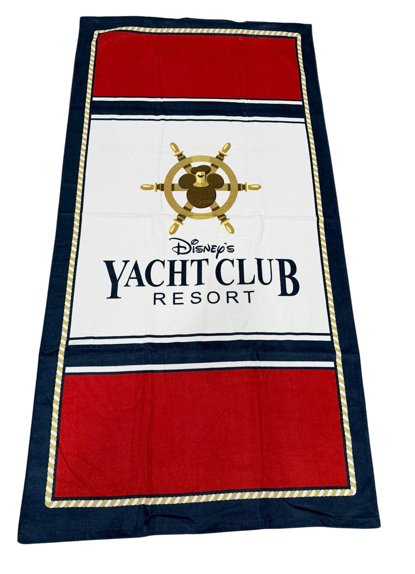 Disney Yacht Club Resort Mickey Beach Towel
