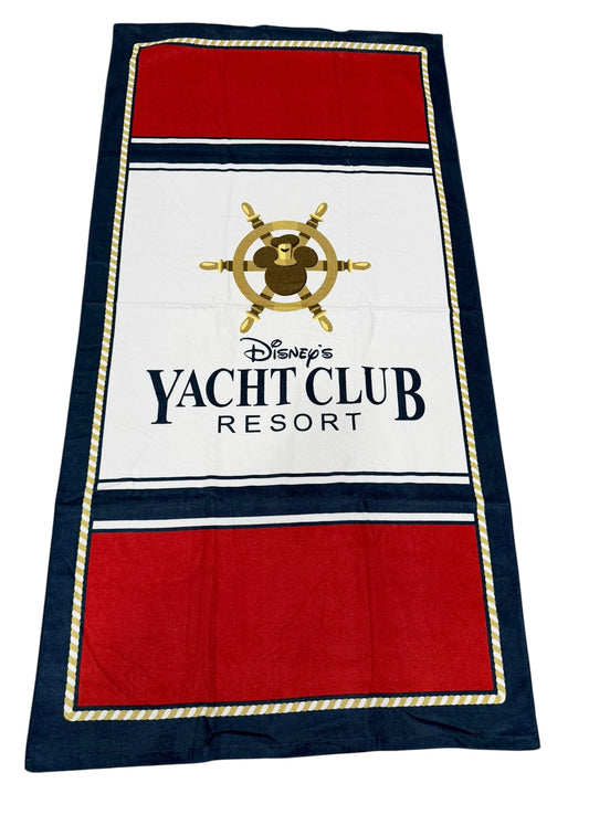 Disney Yacht Club Resort Mickey Beach Towel