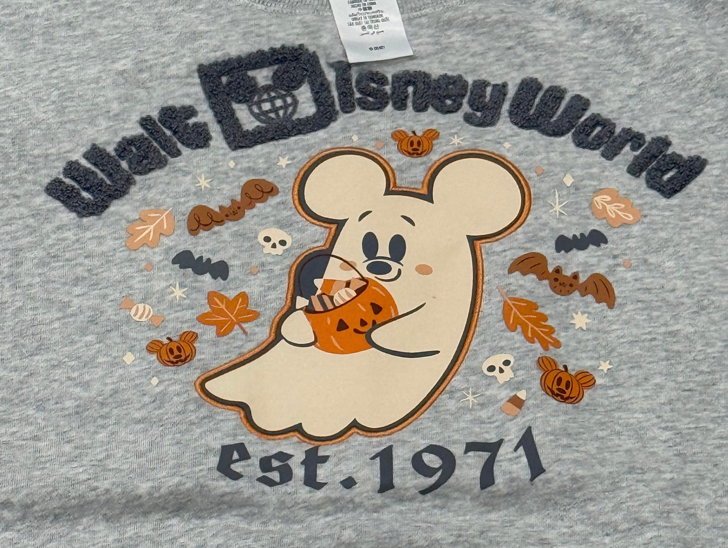 Walt Disney World Mickey Ghost Pullover