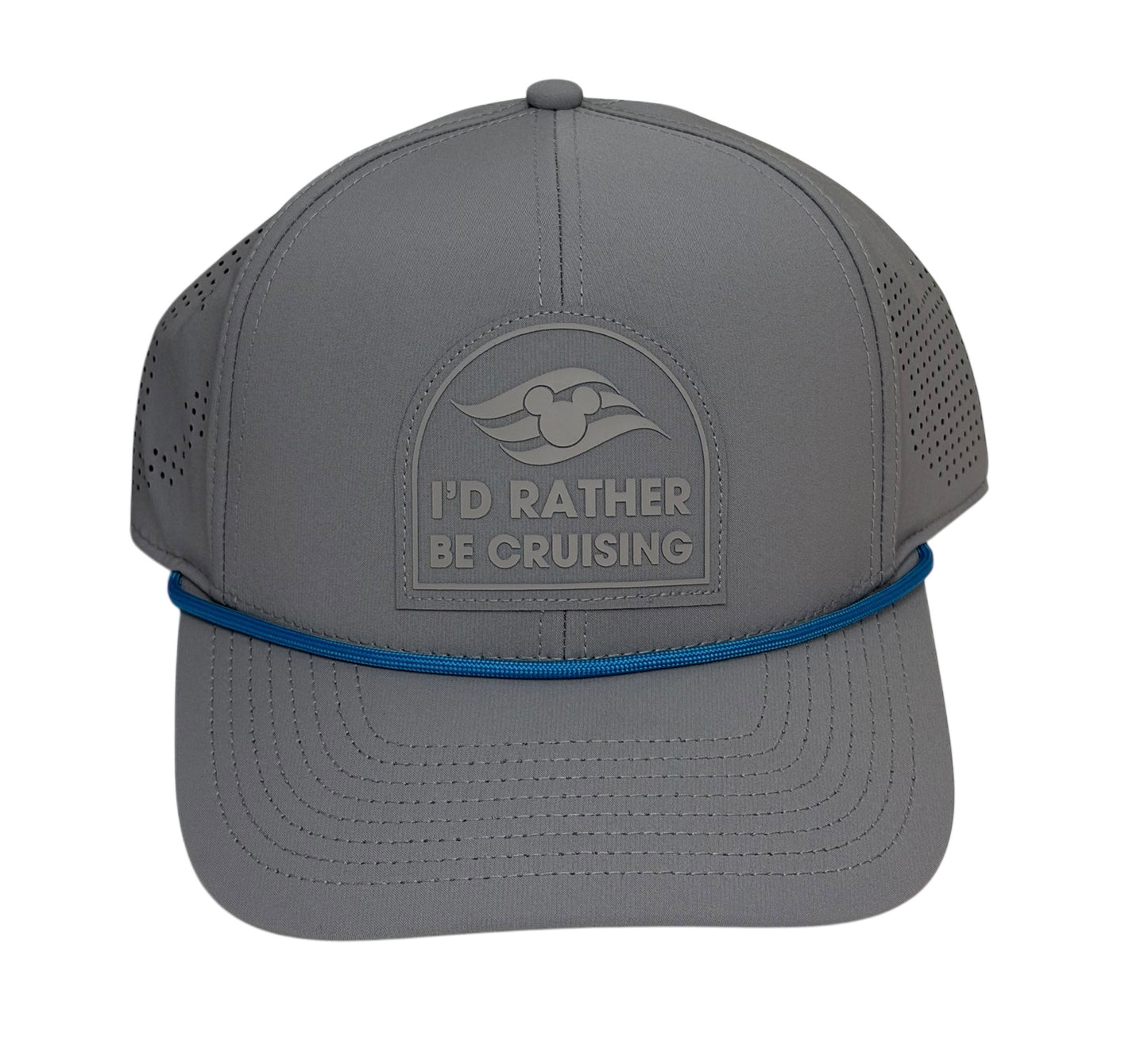 Disney Cruise Line Mickey Sport Hat Cap-I’d Rather Be Cruising