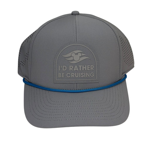Disney Cruise Line Mickey Sport Hat Cap-I’d Rather Be Cruising