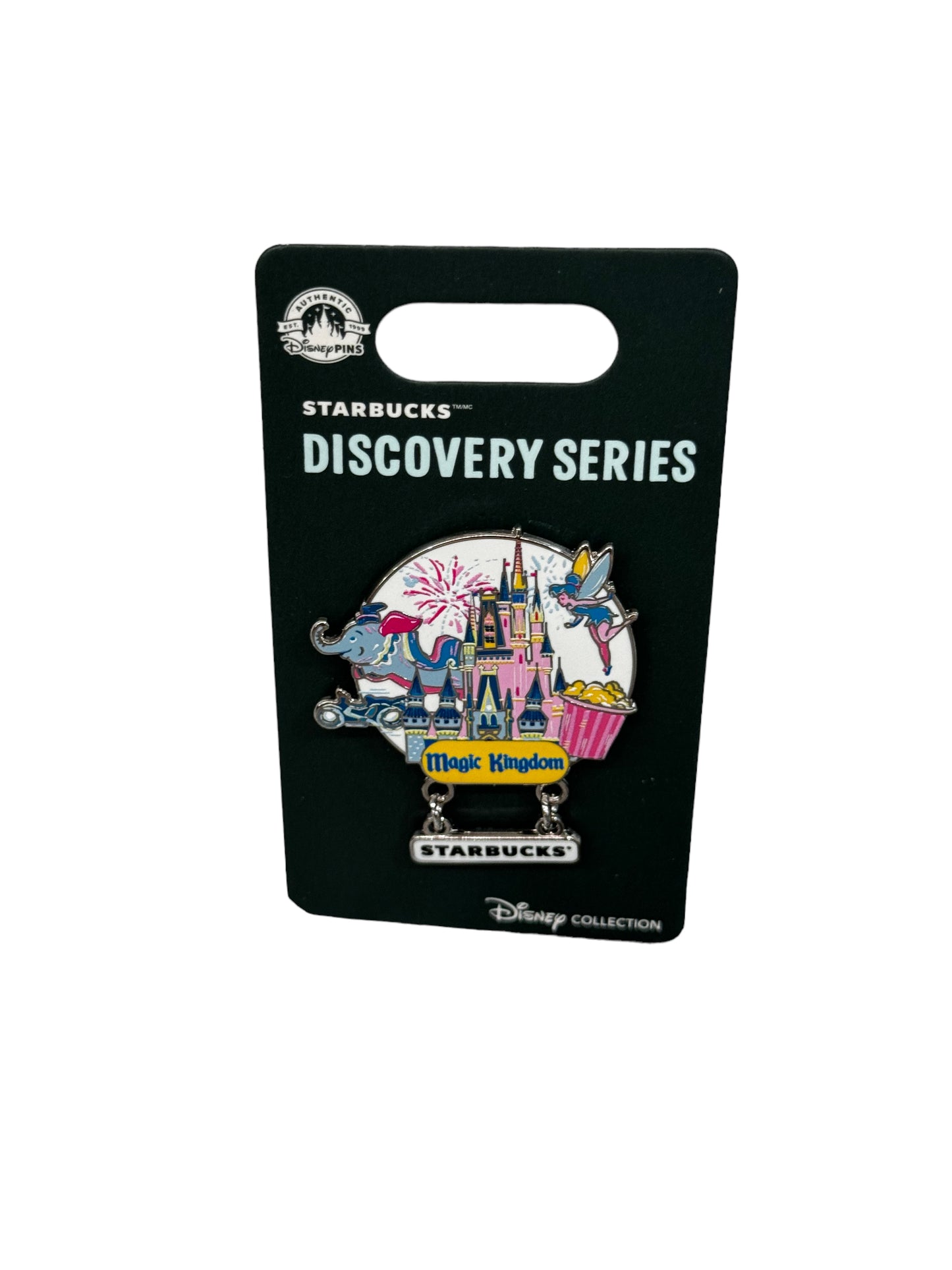 Disney Starbucks Discovery Series Magic Kingdom Pin