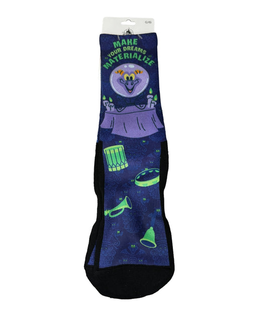 Disney Epcot Figment Haunted Mansion Socks