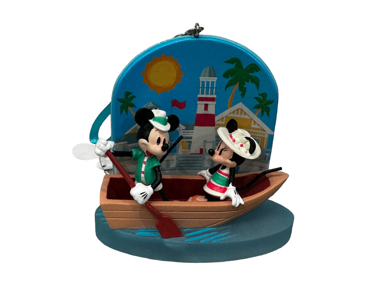 Disney Old Key West Resort Minnie & Mickey Lighthouse Ornament-2024