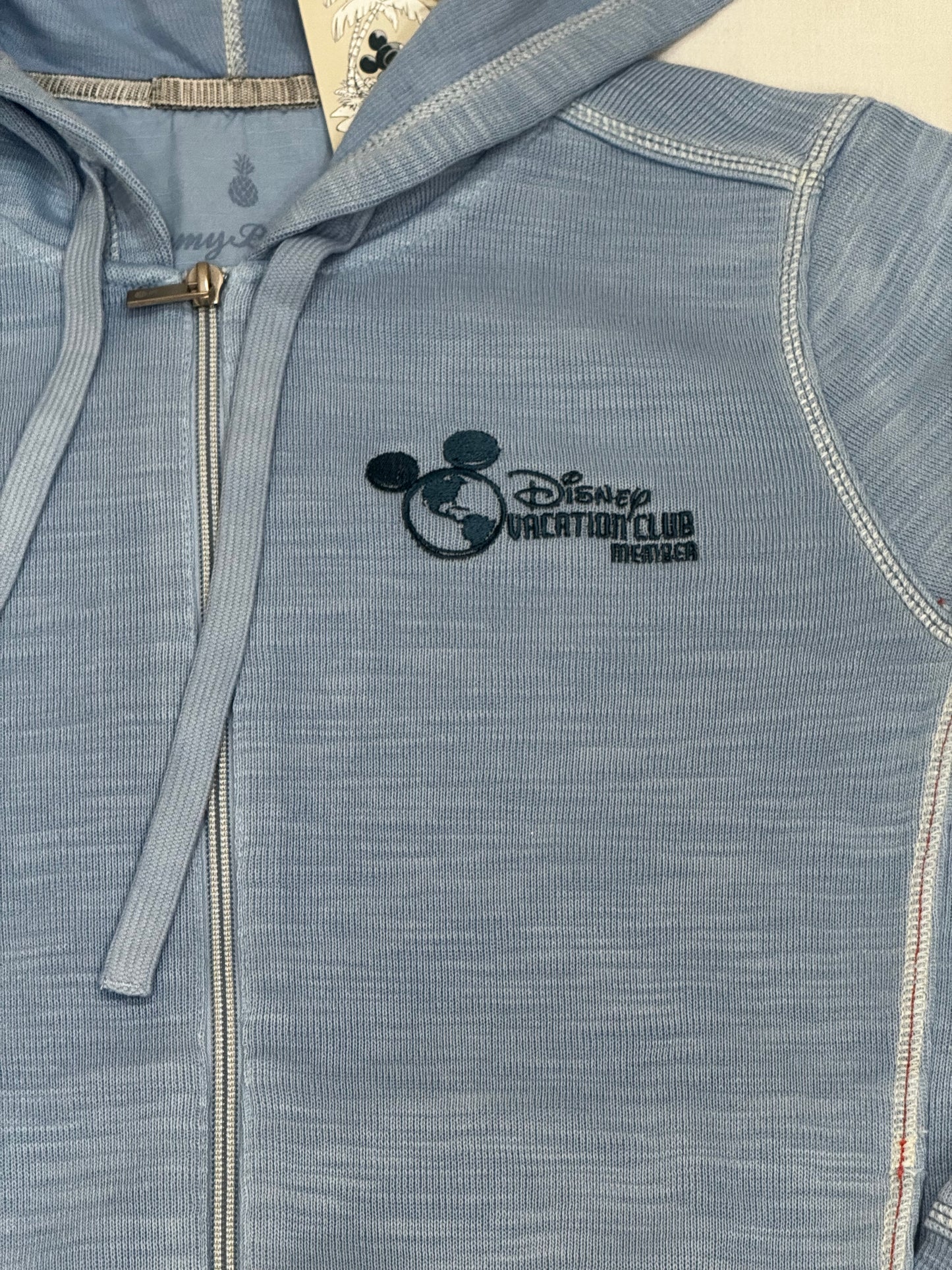 Disney Vacation Club Riviera Resort Tommy Bahama Zip Up Hoodie Size Small