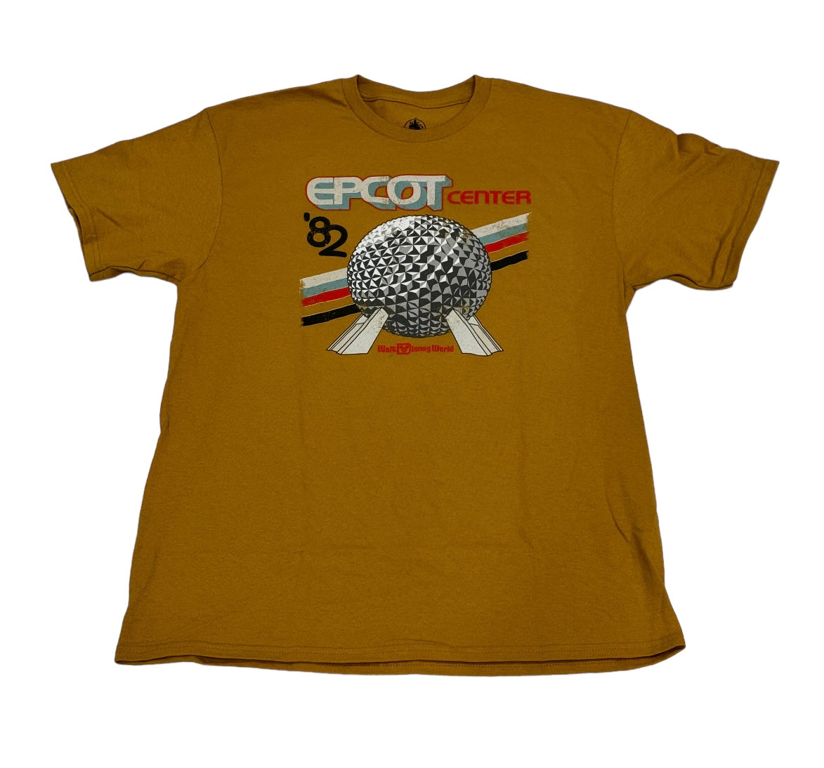 Walt Disney World Epcot Center 82 Yellow Shirt