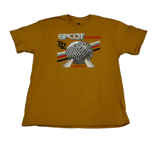 Walt Disney World Epcot Center 82 Yellow Shirt