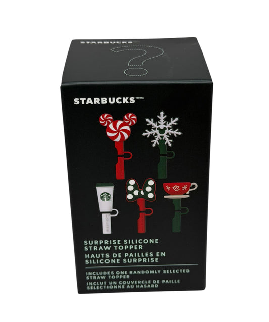 Disney Parks Starbucks Straw Mystery Surprise Topper