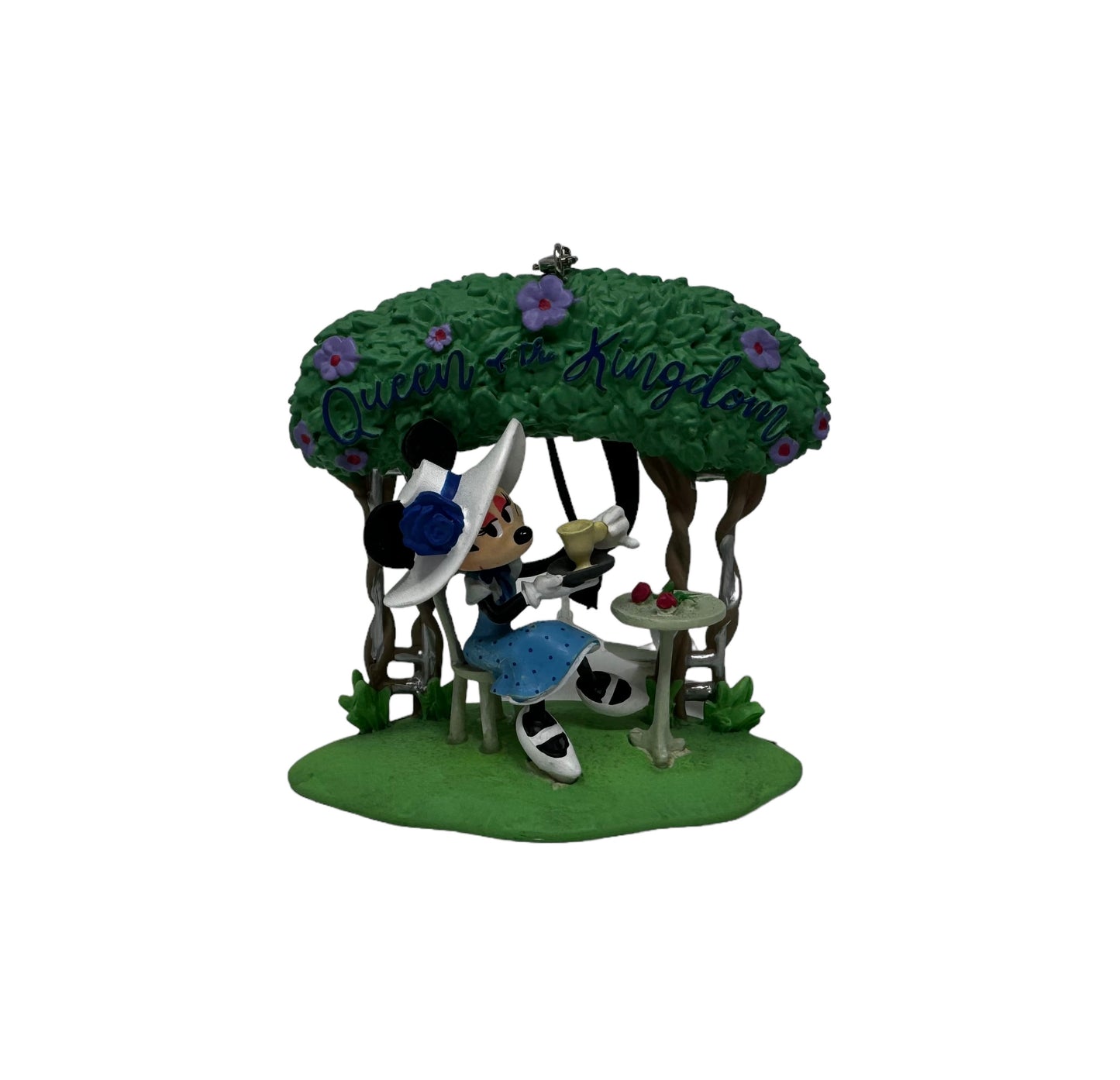 Disney Epcot United Kingdom Minnie Rose Garden Ornament-Queen of the Kingdom