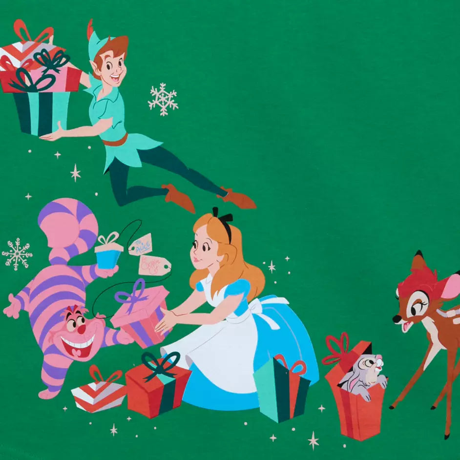 Disney Classics Christmas Holiday Spirit Jersey for Adults Walt Disney World XS