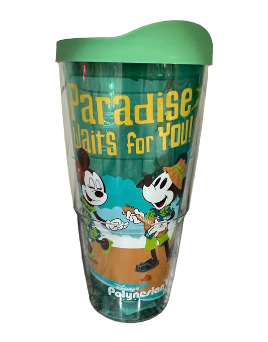 Disney Polynesian Resort Minnie & Mickey Tiki Tervis