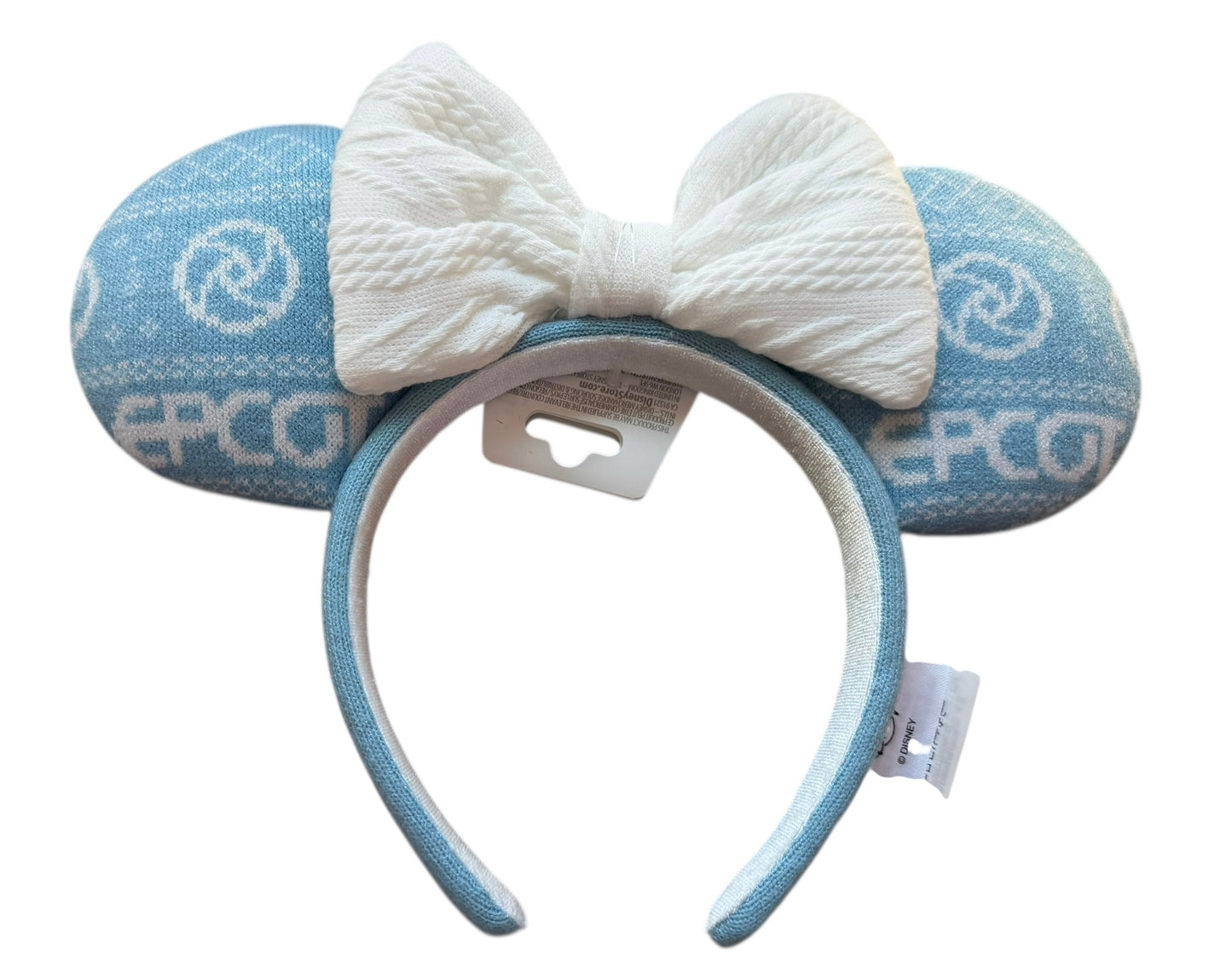 Disney Epcot Figment Sweater Ears Headband Festival of Holidays