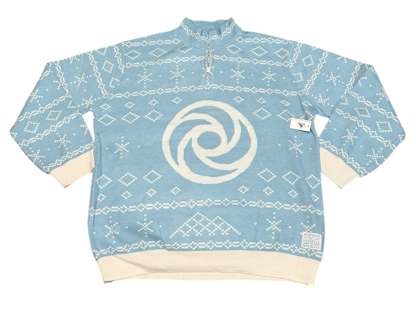 Disney Epcot Festival of Holidays 2025 Figment Sweater Pullover